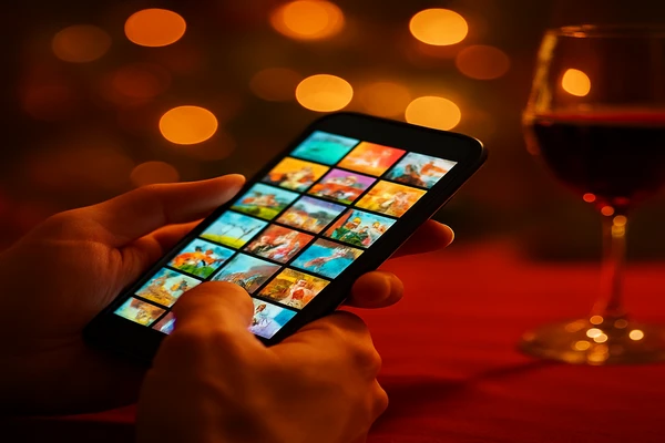 হাতে স্মার্টফোন নিয়ে একজন ব্যবহারকারী ডিজিটাল প্ল্যাটফর্মটি নির্বিঘ্নে ব্যবহার করছেন